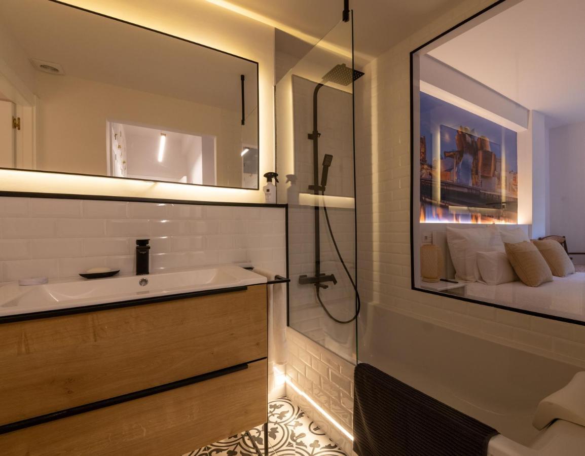 Bilbao Henao Park De Bilbao Suites, En Pleno Centro Con Garaje Directo Ngoại thất bức ảnh